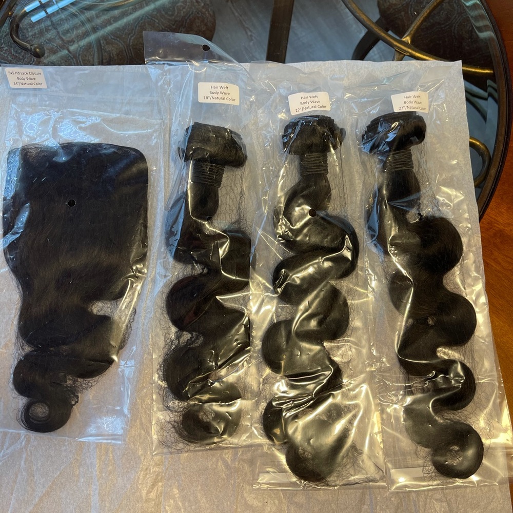 Body wave w/closure HD